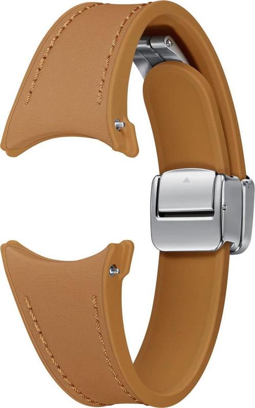 Samsung Watch D-Buckle Hybrid Leather Band - Geschikt voor, Sieraden, Tassen en Uiterlijk, Smartwatches, Nieuw, Ophalen of Verzenden