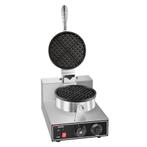 GGM Gastro | Wafelijzer - Enkel - Handmatig - 1,3 kW - Vorm:, Verzenden, Nieuw in verpakking, Overige typen