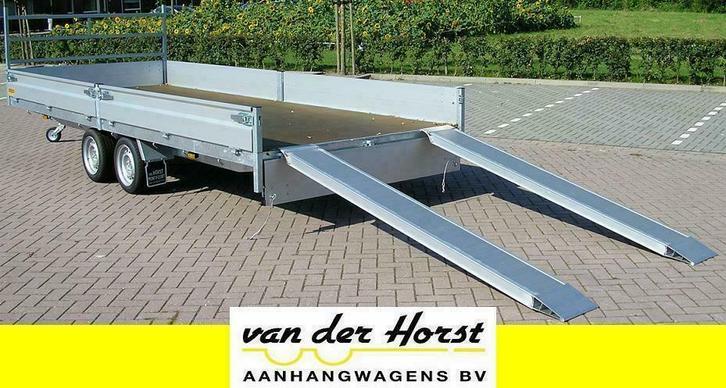 Hapert plateauwagen multitransporter aanhangwagen AANBIEDING, Auto diversen, Aanhangers en Bagagewagens, Nieuw