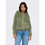 Only Pluche jas met capuchon ONLNEWANNA CONTACT SHERPA, Kleding | Dames, Truien en Vesten, Verzenden, Nieuw