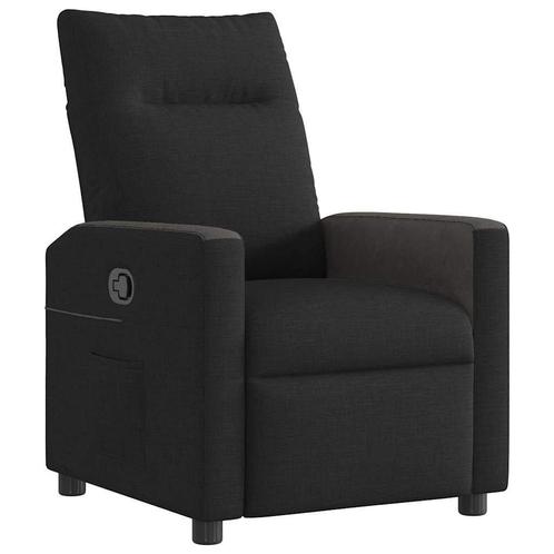 Relax Fauteuil Zwart - Verstelbaar & Comfortabel! Retourdeal, Huis en Inrichting, Fauteuils, 50 tot 75 cm, 75 tot 100 cm, Nieuw