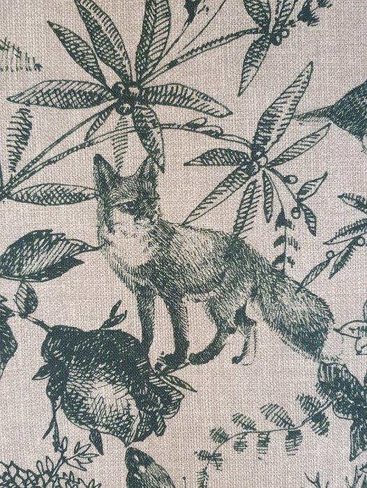Bosdieren stof uit het platteland - 300x280cm - Artmaison, Antiek en Kunst, Antiek | Kleden en Textiel
