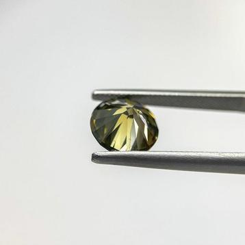 1 pcs Diamant (Natuurlijk gekleurd) - 2.02 ct - Rond - Fancy beschikbaar voor biedingen