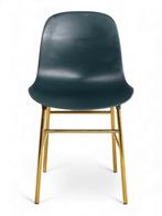 Normann Copenhagen Form stoel, messing-groen, Huis en Inrichting, Stoelen, Ophalen of Verzenden, Nieuw
