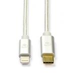 USB C naar Lightning kabel | 1 meter (Nylon, Aluminium), Verzenden, Nieuw