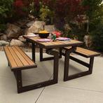 2dekans | Lifetime convertible bank, Tuin en Terras, Tuinbanken, Ophalen of Verzenden, Zo goed als nieuw