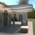 vidaXL Luifel automatisch met LED en windsensor 600x350 cm, Tuin en Terras, Zonneschermen, Verzenden, Nieuw