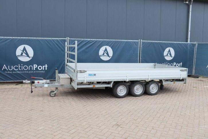 Veiling: Aanhangwagen Hulco MEDAX-3 3500kg 2018, Auto diversen, Aanhangers en Bagagewagens, Zo goed als nieuw, Ophalen