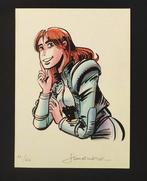 Mézières, Jean-Claude - 2 Wenskaart - Valerian et Laureline, Nieuw