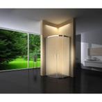 Douchecabine 90X90 Kwartrond Floor- Mat Glas (Douchecabines), Ophalen of Verzenden, Nieuw