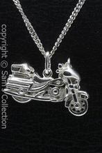 Zilveren Amerikaanse motor Electra glide ketting hanger, Sieraden, Tassen en Uiterlijk, Verzenden, Nieuw