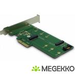 Inter-Tech KT015 interfacekaart/-adapter Intern M.2,SATA, Verzenden, Nieuw, Inter Tech