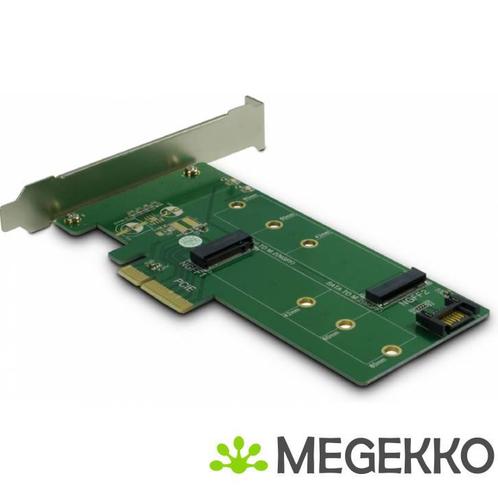 Inter-Tech KT015 interfacekaart/-adapter Intern M.2,SATA, Computers en Software, Harde schijven, Nieuw, Verzenden