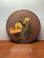 Zeldzaam Popeye emaille reclamebord – Heddon visserij &