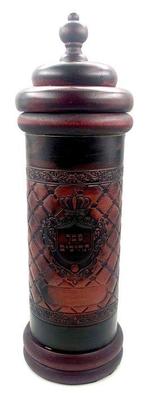 Printed Book of Psalms with Decorative Cylindrical Case -, Antiek en Kunst