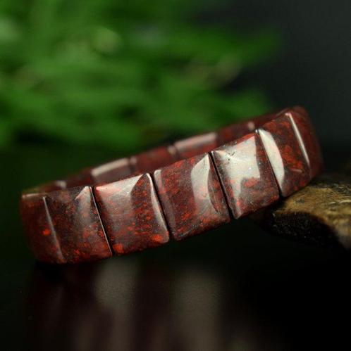 Brecciated Jaspis - Topkwaliteit - Prachtige kleur- 45.5 g, Verzamelen, Mineralen en Fossielen