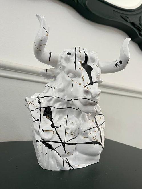 PYTHIA(1993) - PYTHIA(1993) - Buste, Minotauro caos - 25 cm, Antiek en Kunst, Kunst | Designobjecten