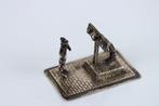 Miniatuur beeldje - Schandblok - .835 zilver