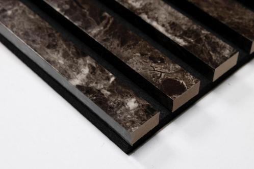 Akoestische wandpaneel -Black Coffee- 3 zijdig -  270x60cm, Huis en Inrichting, Woonaccessoires | Wanddecoraties, Nieuw, Verzenden