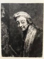 Jules Jacquemart (1837-1880), after Rembrandt - Portret van