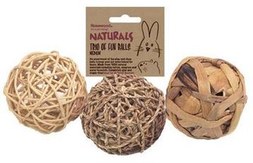 Rosewood Trio Of Fun Balls beschikbaar voor biedingen