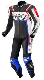 Berik Race-Tech Zwart Rood Blauw 1-Delig Motorpak, Nieuw met kaartje, Overall, Berik, Heren