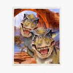 Fleecedeken - T-Rex Selfie - 130x150cm, Ophalen of Verzenden, Nieuw
