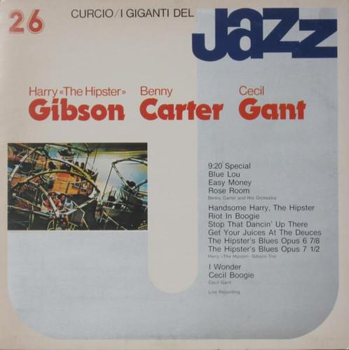 LP gebruikt - Harry The Hipster Gibson - Benny Carter /..., Cd's en Dvd's, Vinyl | Jazz en Blues, Zo goed als nieuw, Verzenden
