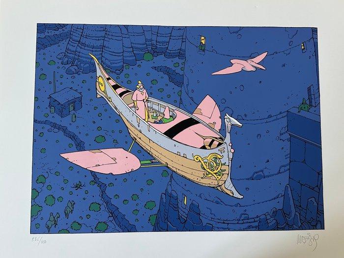 Moebius - 1 Silkscreen - Les observateurs d’étoiles et le, Boeken, Strips | Comics