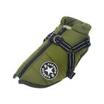 Warme  Hondenjas Army groen (Hondenkleding), Ophalen of Verzenden, Nieuw, Hondenjas