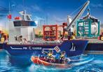 Playmobil City Action 70769 Groot Containerschip +, Nieuw, Ophalen of Verzenden