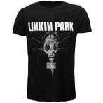Linkin Park Dragon Fly Gas Mask T-Shirt Zwart - Officiële, Kleding | Heren, Verzenden, Nieuw