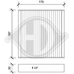 BINNENFILTER VOOR FIAT SEDICI 2006-2014 71743821, Ophalen of Verzenden, Nieuw