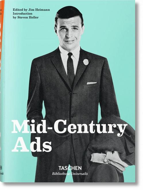 Mid-Century ads 9783836556323 Jim Haimann Heimann, Boeken, Overige Boeken, Gelezen, Verzenden