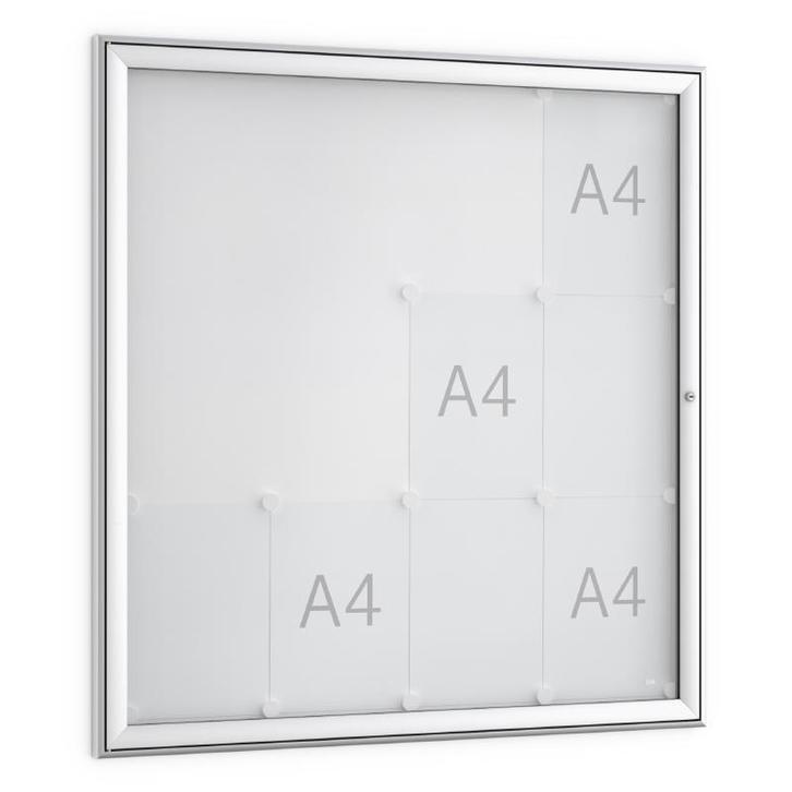 Informatiekast Buiten Draaideur 12x A4 Basic, Zakelijke goederen, Kantoor en Winkelinrichting | Kantoormeubilair en Inrichting