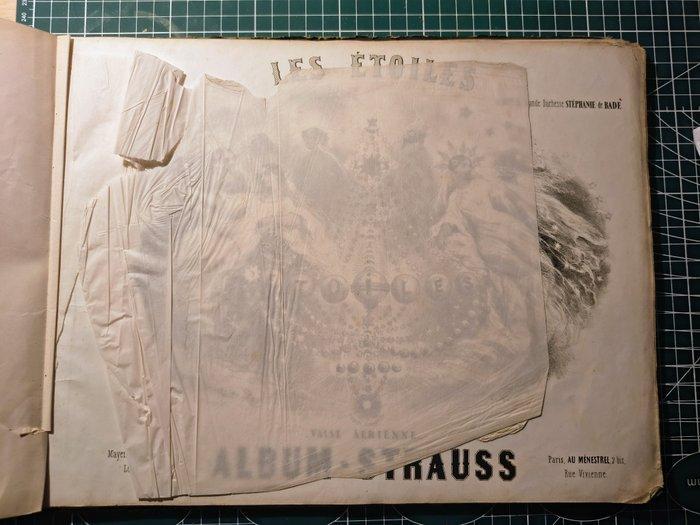 Isaac Strauss - Album-Strauss - 1855, Antiek en Kunst, Antiek | Boeken en Bijbels
