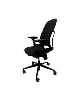 Steelcase Leap V2 Zwart, Full Option - 4D Pads, Huis en Inrichting, Bureaustoelen, Verzenden, Zwart, Zo goed als nieuw, Bureaustoel