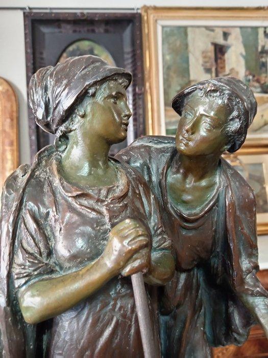 sculptuur, Senza titolo - 59 cm - Keramiek, Antiek en Kunst, Antiek | Keramiek en Aardewerk