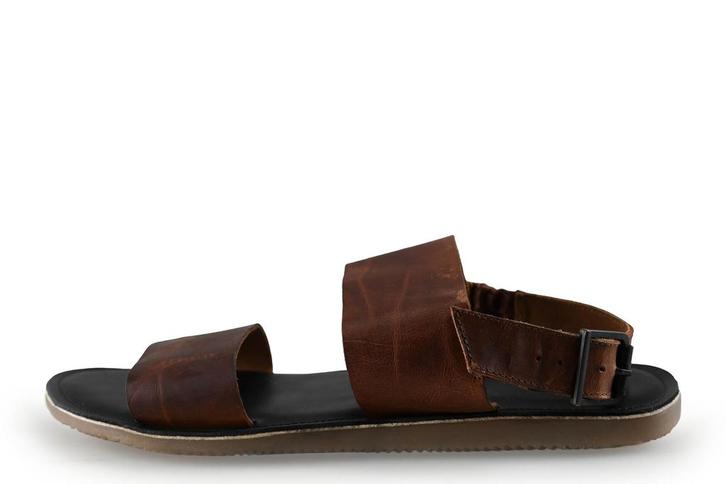 Manfield Sandalen in maat 45 Cognac | 10% korting, Kleding | Heren, Schoenen, Overige kleuren, Zo goed als nieuw, Sandalen, Verzenden