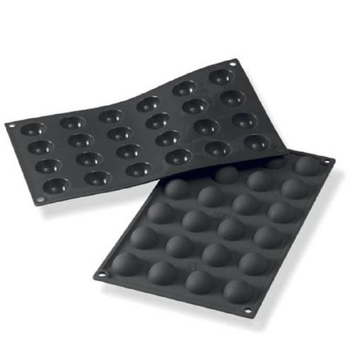 Martellato Siliconen Vorm Halve Bol Ø25x12,5mm (28) 29x17cm, Hobby en Vrije tijd, Taarten en Cupcakes maken, Nieuw, Verzenden