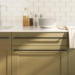 vidaXL Handvatten 20 st 480 mm roestvrij staal zwart, Doe-het-zelf en Verbouw, Hang- en Sluitwerk, Verzenden, Nieuw