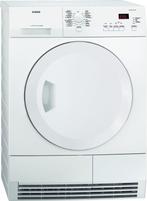 Aeg T65280ac Condensdroger 8kg, Ophalen of Verzenden, Zo goed als nieuw, Voorlader, 85 tot 90 cm
