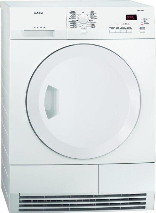 Aeg T65280ac Condensdroger 8kg, Witgoed en Apparatuur, Wasdrogers, Zo goed als nieuw, Voorlader, 85 tot 90 cm, Ophalen of Verzenden