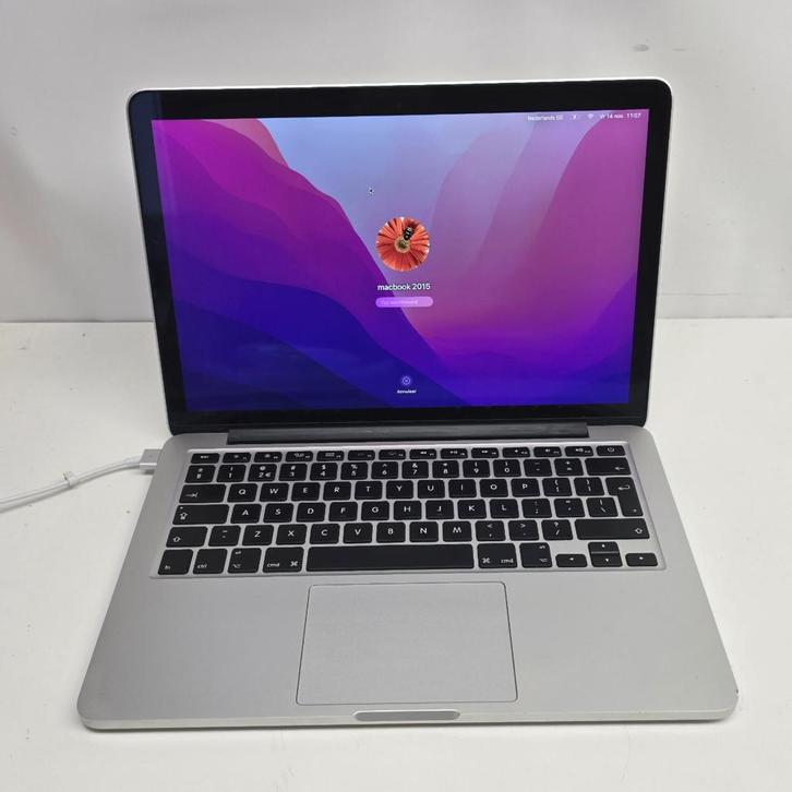Macbook Pro 2015 i5 128GB Incl. Lader | Nette Staat, Computers en Software, Apple Macbooks, Nieuw, Ophalen of Verzenden