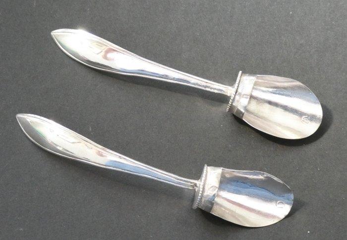 Lepel (2) - .833 zilver, Antiek en Kunst, Antiek | Goud en Zilver