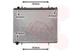 RADIATOR VOOR CITROEN C4 GRAND PICASSO 2006- 1330K1, Ophalen of Verzenden, Nieuw