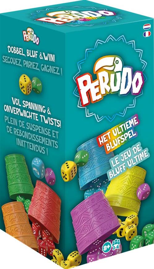 Perudo - Dobbelspel | Zygomatic - Dobbelspellen, Hobby en Vrije tijd, Gezelschapsspellen | Bordspellen, Nieuw, Verzenden