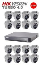 Hikvision Compleet Systeem 5 Megapixel Dome + 2TB, Audio, Tv en Foto, Videobewaking, Nieuw, Ophalen of Verzenden