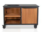 Fraaii Buitenkeuken Bamboo Teak Oil Rhombus Storage, Verzenden, Nieuw