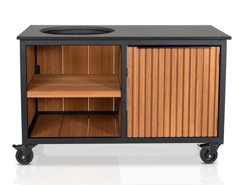 Fraaii Buitenkeuken Bamboo Teak Oil Rhombus Storage, Tuin en Terras, Overige Tuin en Terras, Nieuw, Verzenden